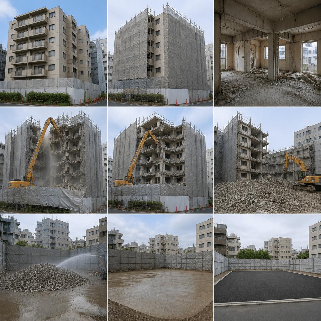 マンション解体のプロセス