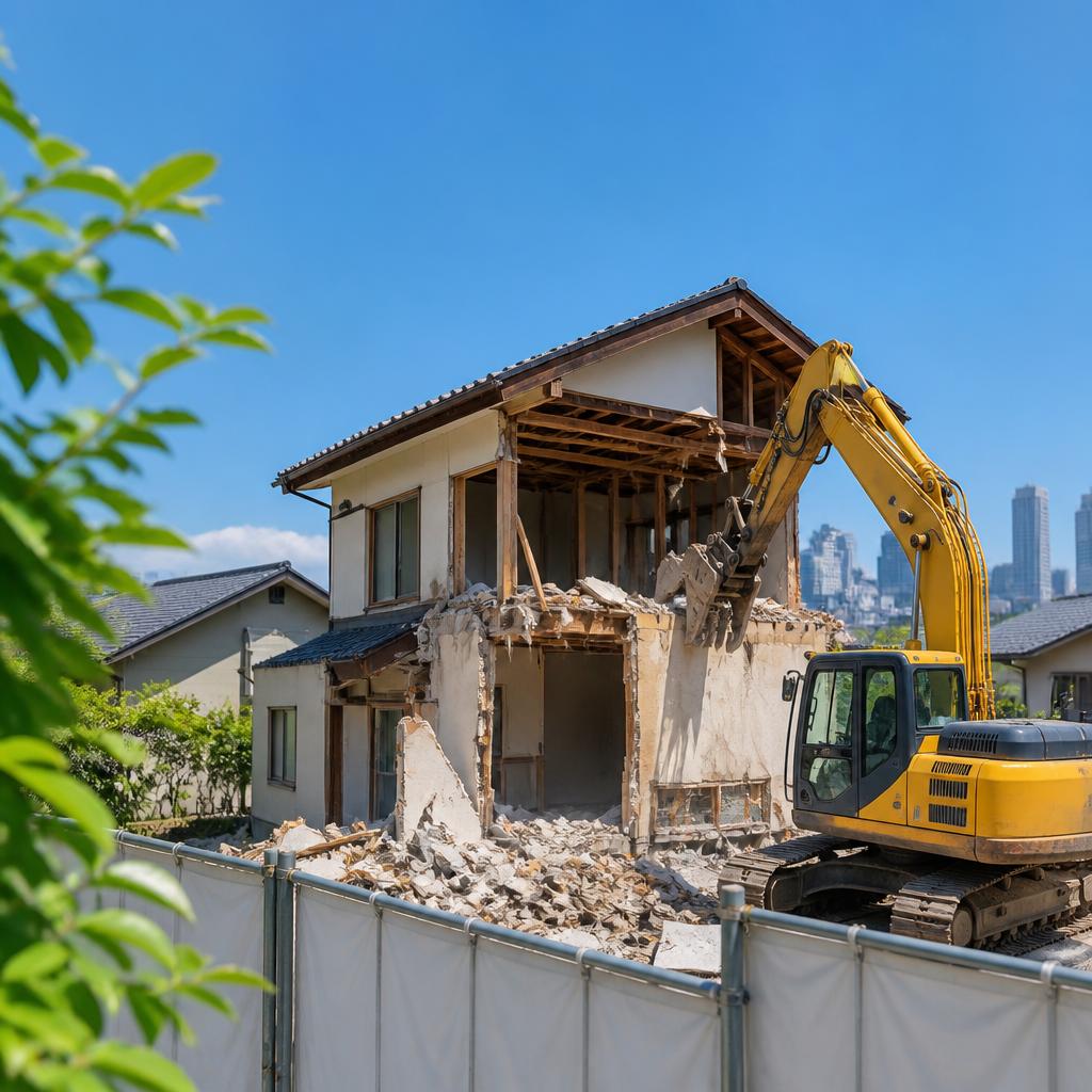 横浜市の安心・安全な戸建て解体サービスを提供します！