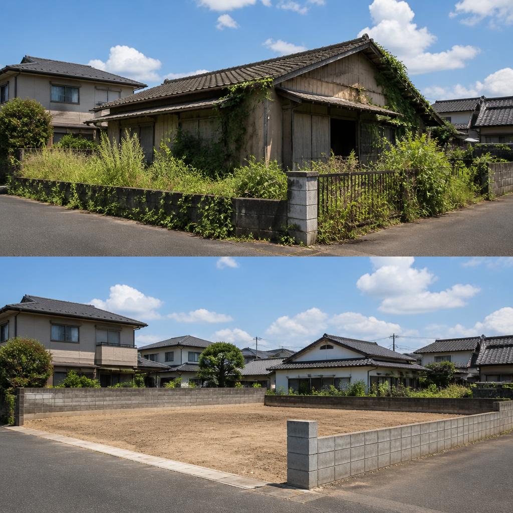 空き家対策としての解体事業
