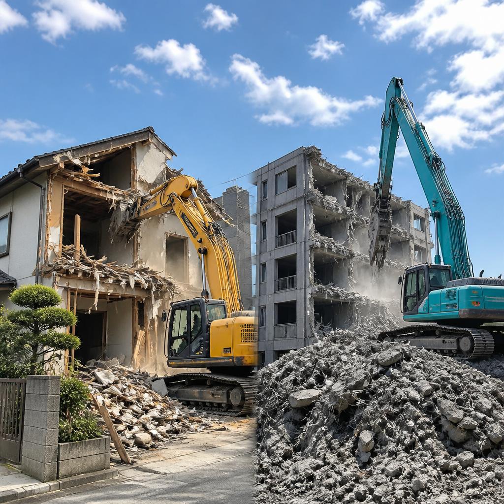 戸建て解体からマンション解体まで幅広く対応！神奈川県の解体はネクストゲートにお任せください