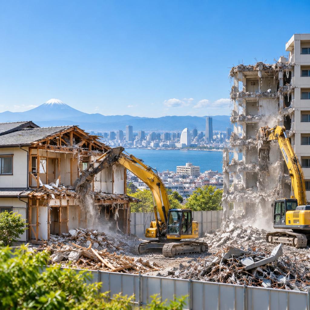 神奈川県の解体は、戸建てもマンションも、ネクストゲートが安全・丁寧に次の土地活用へつなぎます。