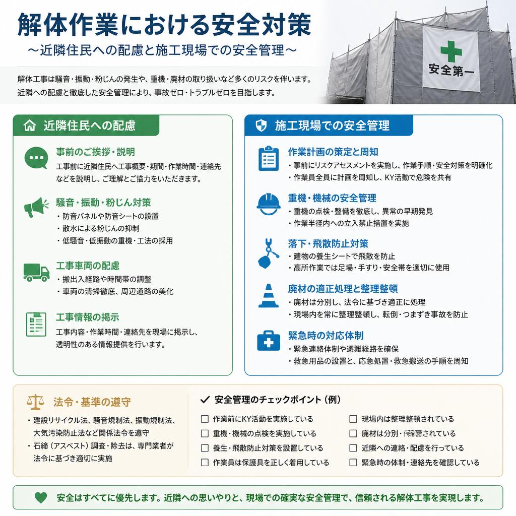 安全対策への取り組み