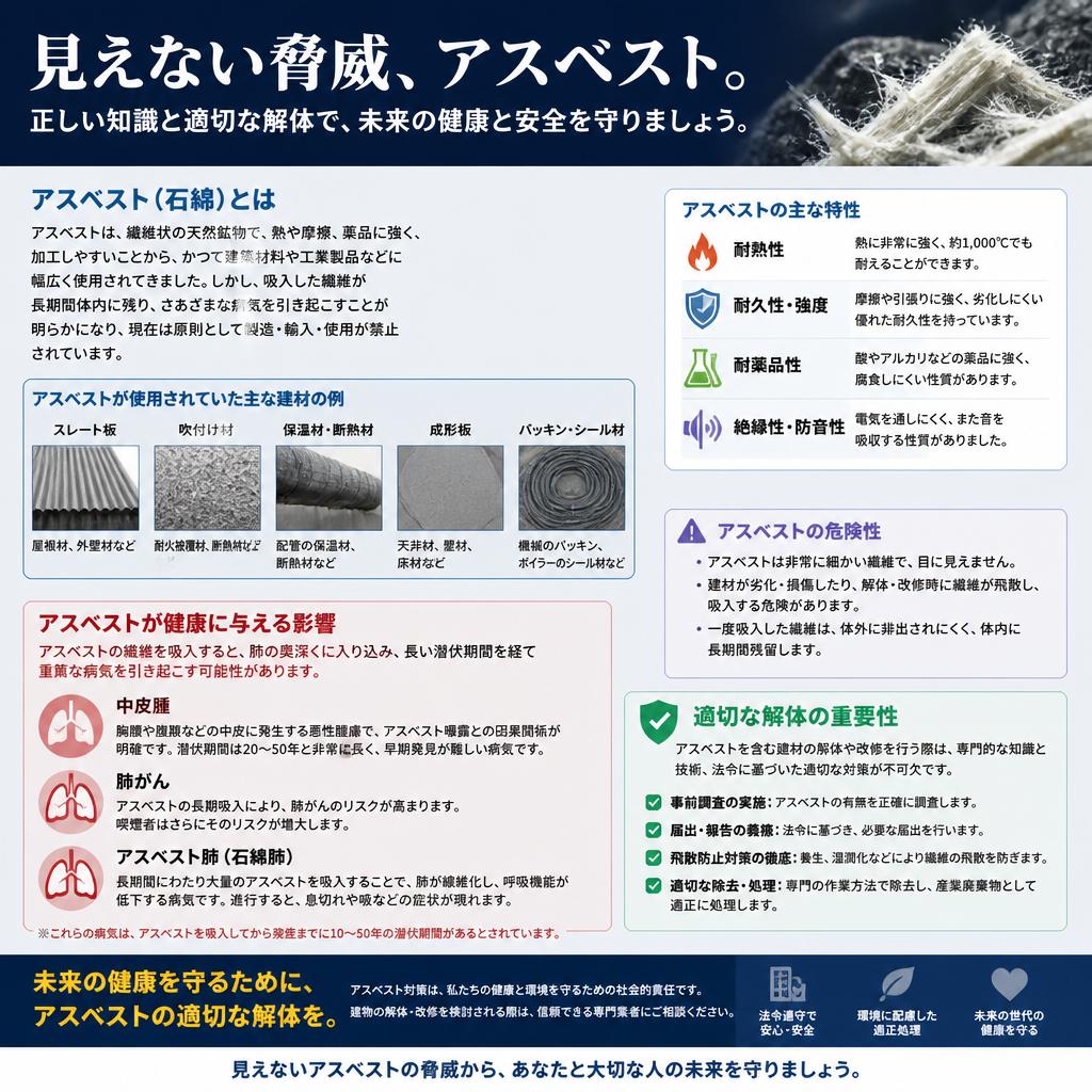 アスベストとは？
