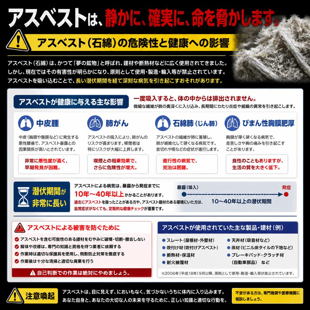 アスベストとは？