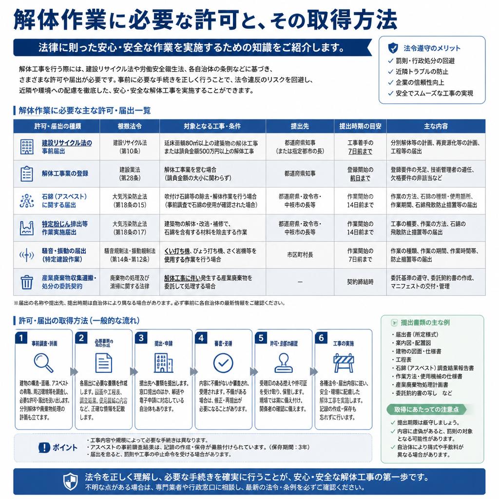 許可取得の重要性